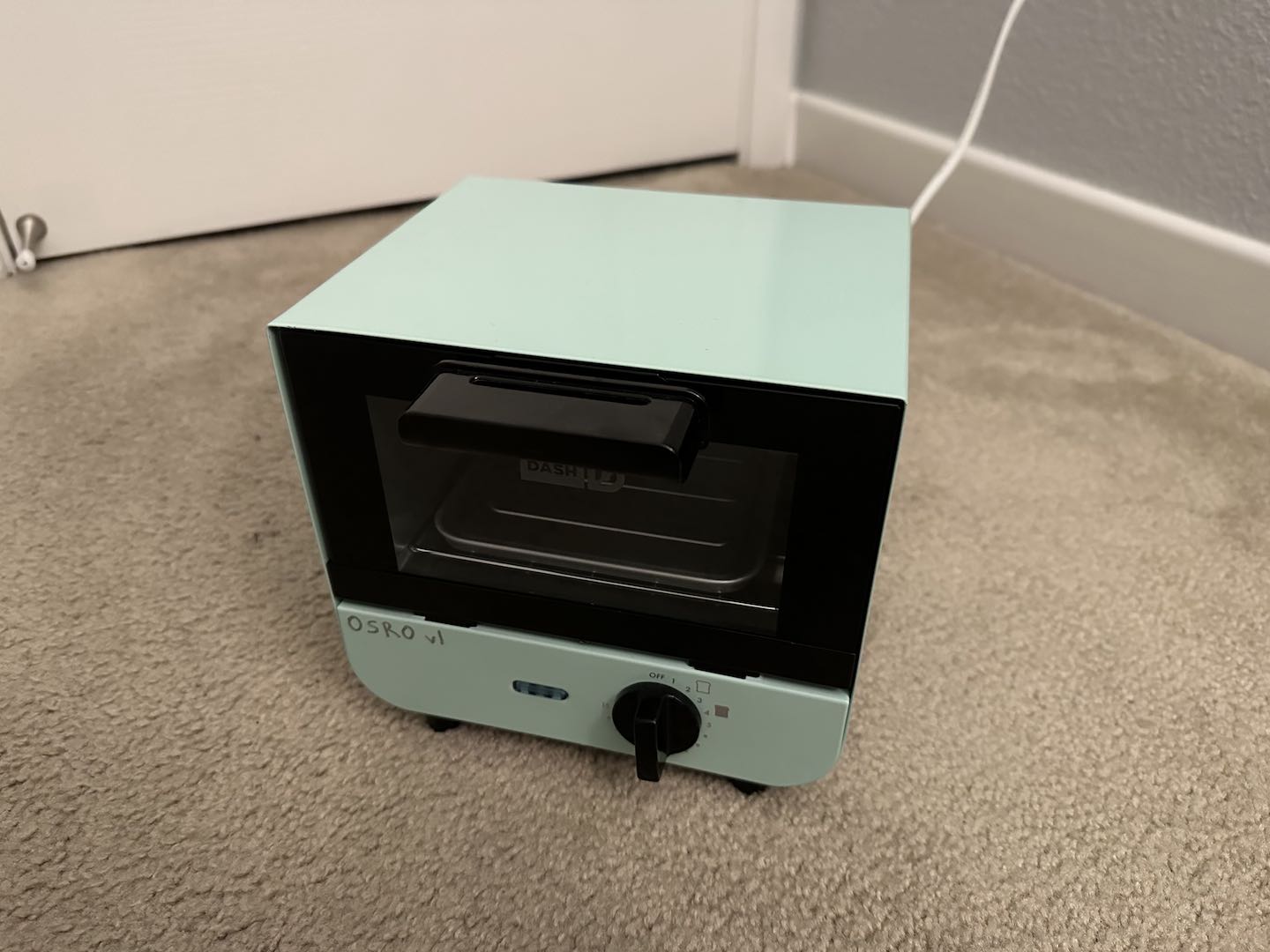 Dash Mini Toaster Oven - Aqua